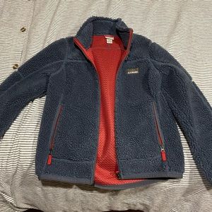 LL Bean wind stopper fleece jacket